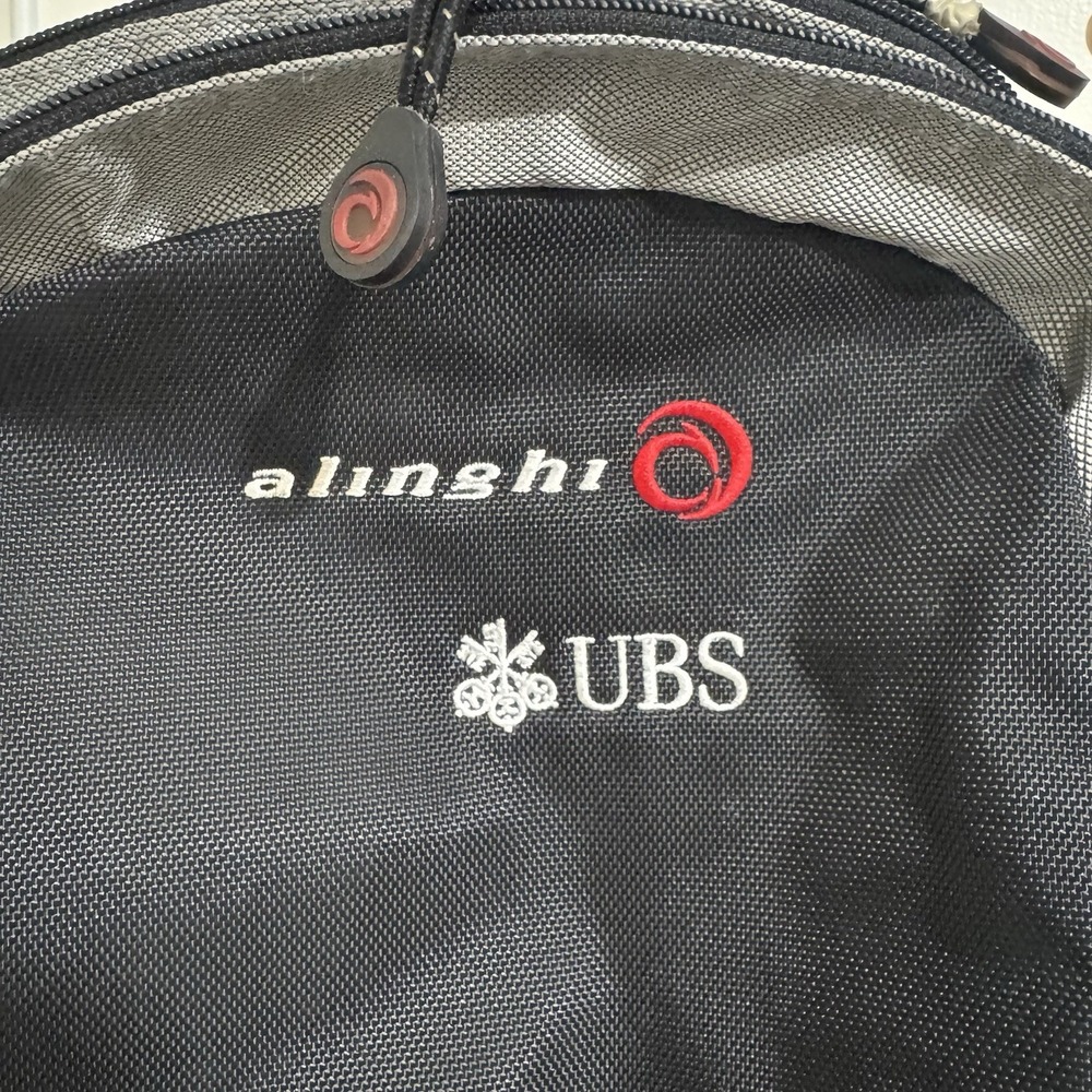 Alinghi Backpack UBS Finance Black/Red Investment Banking Wall Street Merch - Picture 3 of 10